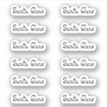 ベビードールキスカットサンタクロースのサイン