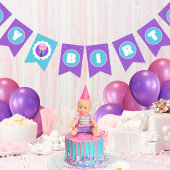 ベビードールハッピーバースデーつるのバンティングバナー バンティングフラッグ