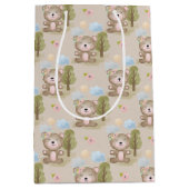 ベビーニュートラルベアフォレストラージ抱き枕 ミディアムペーパーバッグ (正面)