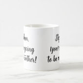 ベビーニューファーザーパパ非表示メッセージサプライズ モーフィングマグカップ (中央)