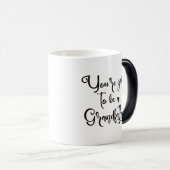 ベビーニュー祖父パパヒドゥンメッセージサプライズ モーフィングマグカップ (正面右)