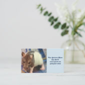 ベビーネズミ 名刺 (スタンド正面)