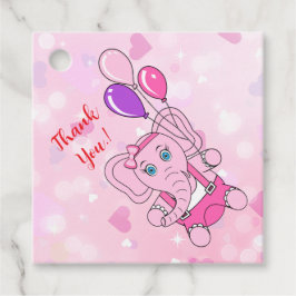 ベビーネリーバースデーパーティー フェイバータグ