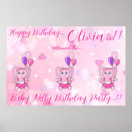 ベビーネリーバースデーパーティー ポスター