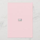 ベビーネリーバースデーパーティー メニュー (裏面)