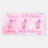 ベビーネリーバースデーパーティー 横断幕 (横)