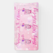 ベビーネリーバースデーパーティー 横断幕 (縦)