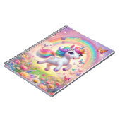 ベビーノートブック – unicorn ノートブック (左側)