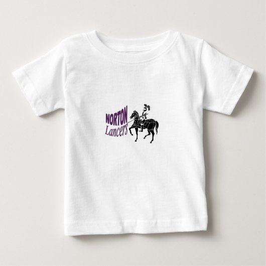 ベビーノートンランサーズTシャツ ベビーTシャツ (正面)