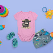 ベビーハイランドカウガール ベビーボディスーツ