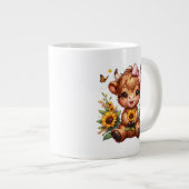 ベビーハイランドカウジャンボマグ ジャンボコーヒーマグカップ (正面右)