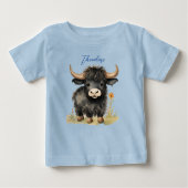 ベビーハイランドカウボーイ ベビーTシャツ (正面)