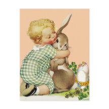 ベビーハギングイースターバニー、ピンク