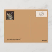 ベビーハタ葉書き付きバニー ポストカード (裏面)