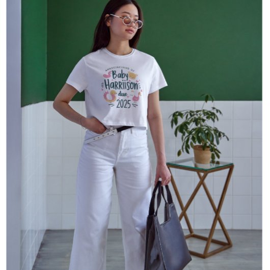 ベビーハリソンDue 2025 | 愛らしい トライブレンドTシャツ