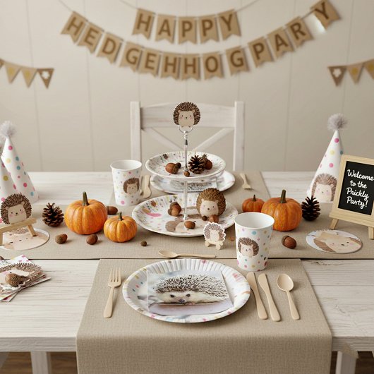 ベビーハリネズミ スタンダードカクテルナプキン