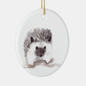 ベビーハリネズミ セラミックオーナメント (右)