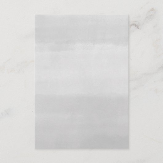 ベビーハロウィーン幽霊ベビースシャワー用の本 エンクロージャーカード (裏面)