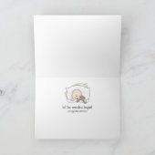 ベビーハンドオンホワイト カード (内部)