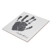 ベビーハンドプリント子供部屋装飾品 タイル (側面)