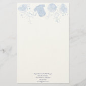 ベビーハートラトルオンシアーガイルーピンク 便箋 (正面)