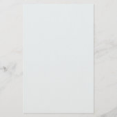 ベビーハートラトル淡い色のベビーティンテッド青 便箋 (裏面)