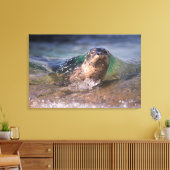 ベビーハーバーシール キャンバスプリント (インサイチュ (リビング))