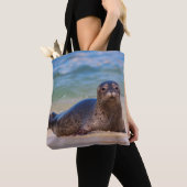 ベビーハーバーシール トートバッグ (クローズアップ)