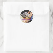 ベビーハープアンチシール – 狩りシール ラウンドシール (バッグ)