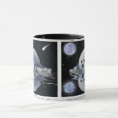 ベビーハープシール&ムーンワイルドライフサポータギフトマグ マグカップ (中央)