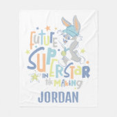 ベビーバグBUNNY™未来のスーパースターのトレーニング フリースブランケット (正面)