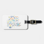 ベビーバグBUNNY™未来のスーパースターのトレーニング ラゲッジタグ (正面横)