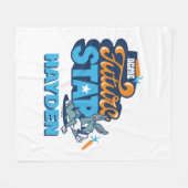 ベビーバグBUNNY™ - Future Star フリースブランケット (正面(横))