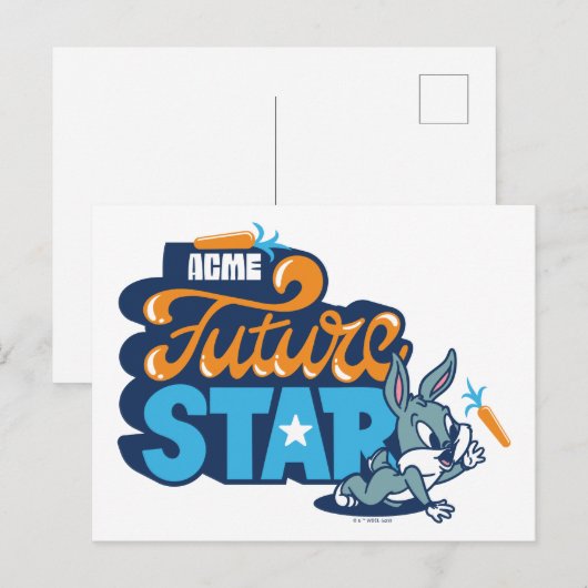 ベビーバグBUNNY™ - Future Star ポストカード (正面/裏面)