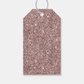 ベビーバスケットフローラエレガントベビーシャワー ギフトタグ (裏面)