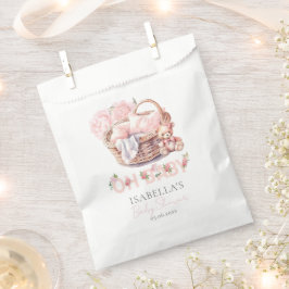 ベビーバスケットフローラエレガントベビーシャワー フェイバーバッグ
