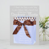 ベビーバッグシャワー招待状 招待状 (スタンド正面)