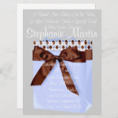 ベビーバッグシャワー招待状 招待状 (正面/裏面)