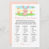 ベビーバニーあなたの財布ゲームの中に何がある (正面/裏面)