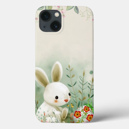 ベビーバニーとイースター卵 Case-Mate iPhoneケース (裏面)