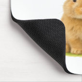 ベビーバニーインザグラス マウスパッド (コーナー)