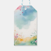 ベビーバニーイン春 ギフトタグ (裏面)