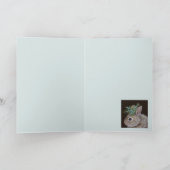 ベビーバニーカードを切る カード (内部)