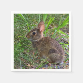 ベビーバニーペーパーナプキン スタンダードカクテルナプキン