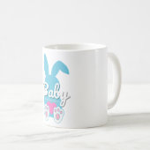 ベビーバニーマグ – かわいいファミリーイースターギフト コーヒーマグカップ (正面右)