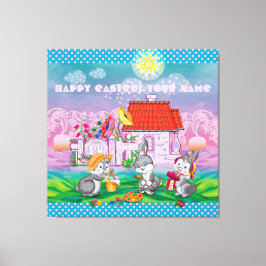 ベビーバニーリトル キャンバスプリント