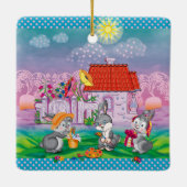 ベビーバニーリトル セラミックオーナメント (裏面)