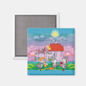 ベビーバニーリトル マグネット (正面/裏面)