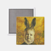 ベビーバニー変異体デザイン マグネット (正面/裏面)