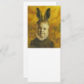 ベビーバニー招待状 招待状 (正面/裏面)